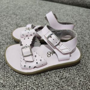 Girl Toddler Footmates Pink Ariel Sandals size 4